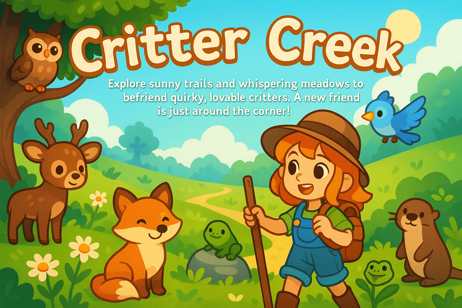 An exciting outdoor pet-catching game